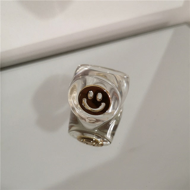 Happy Face Rings