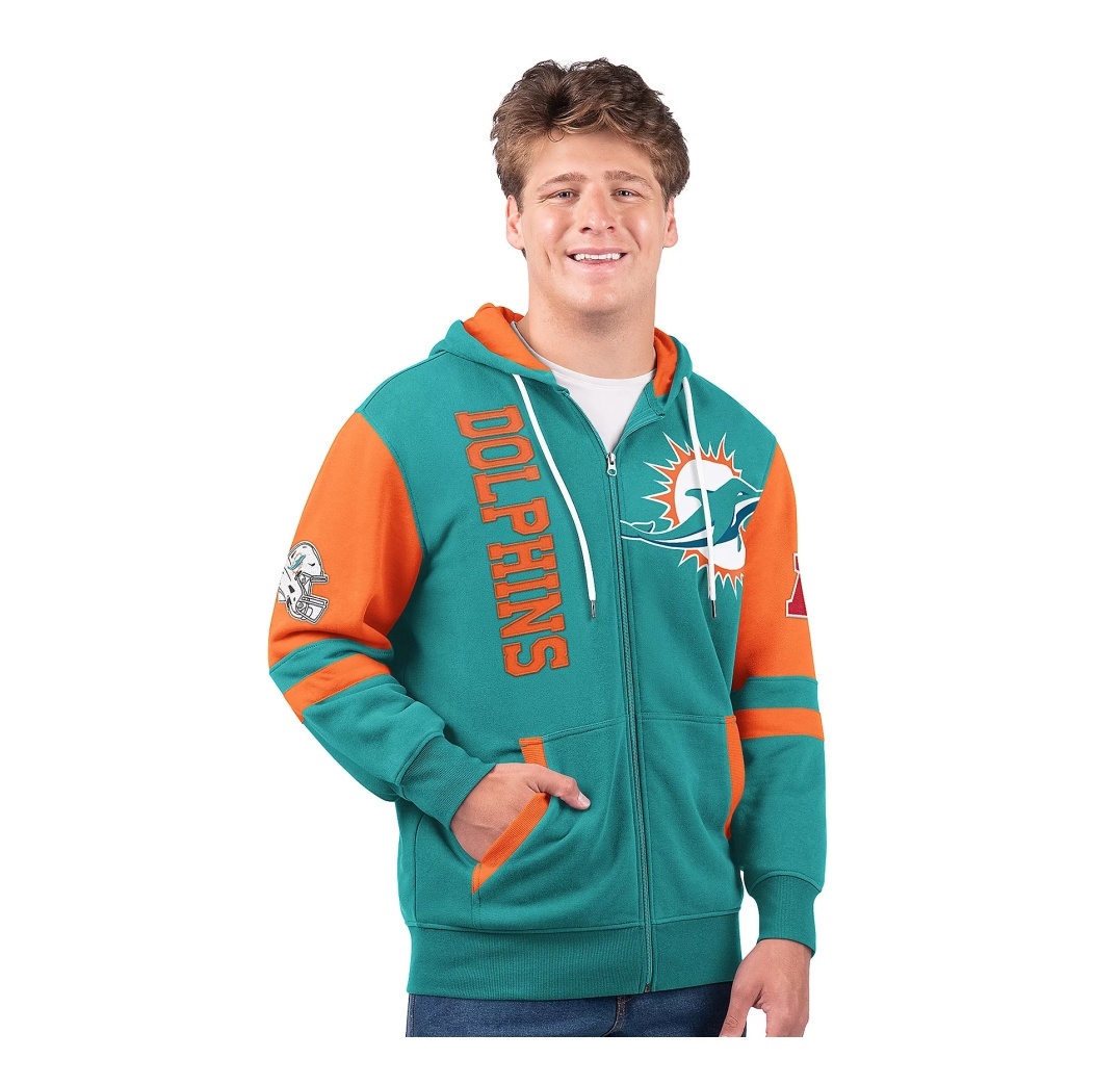 🎁Buy 2 Get 2 Free🏈NFL Full Zip Hooded Sweatshirt