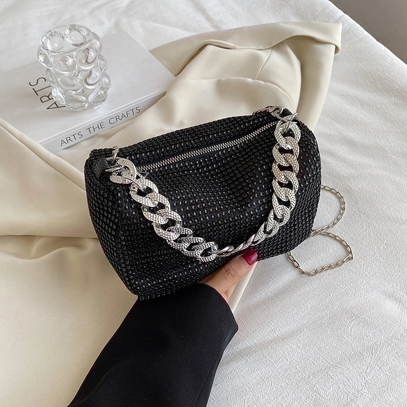 Women's Small All Seasons Pu Leather Streetwear Pillow Shape Bag
