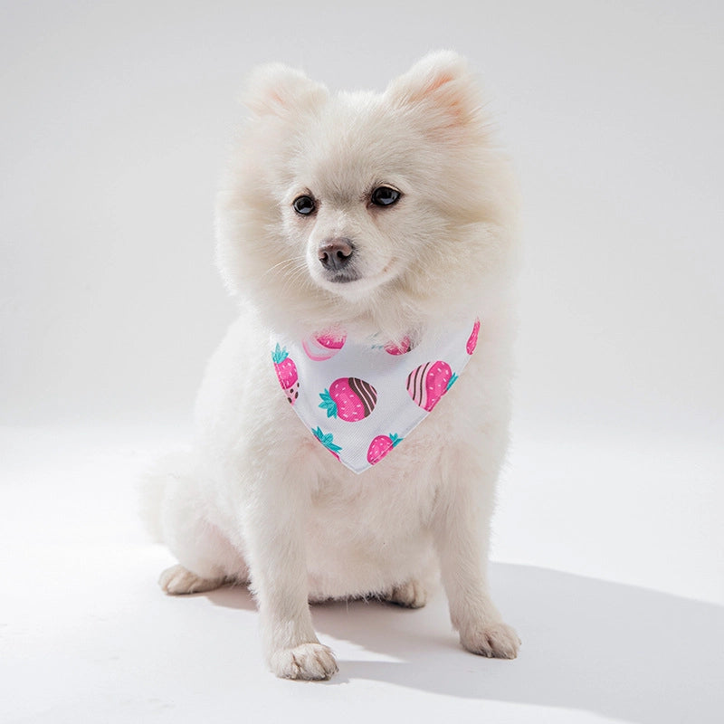 Pet Clothing Accessories Dog Scarf Pet Triangle Saliva Towel Dog Accessories