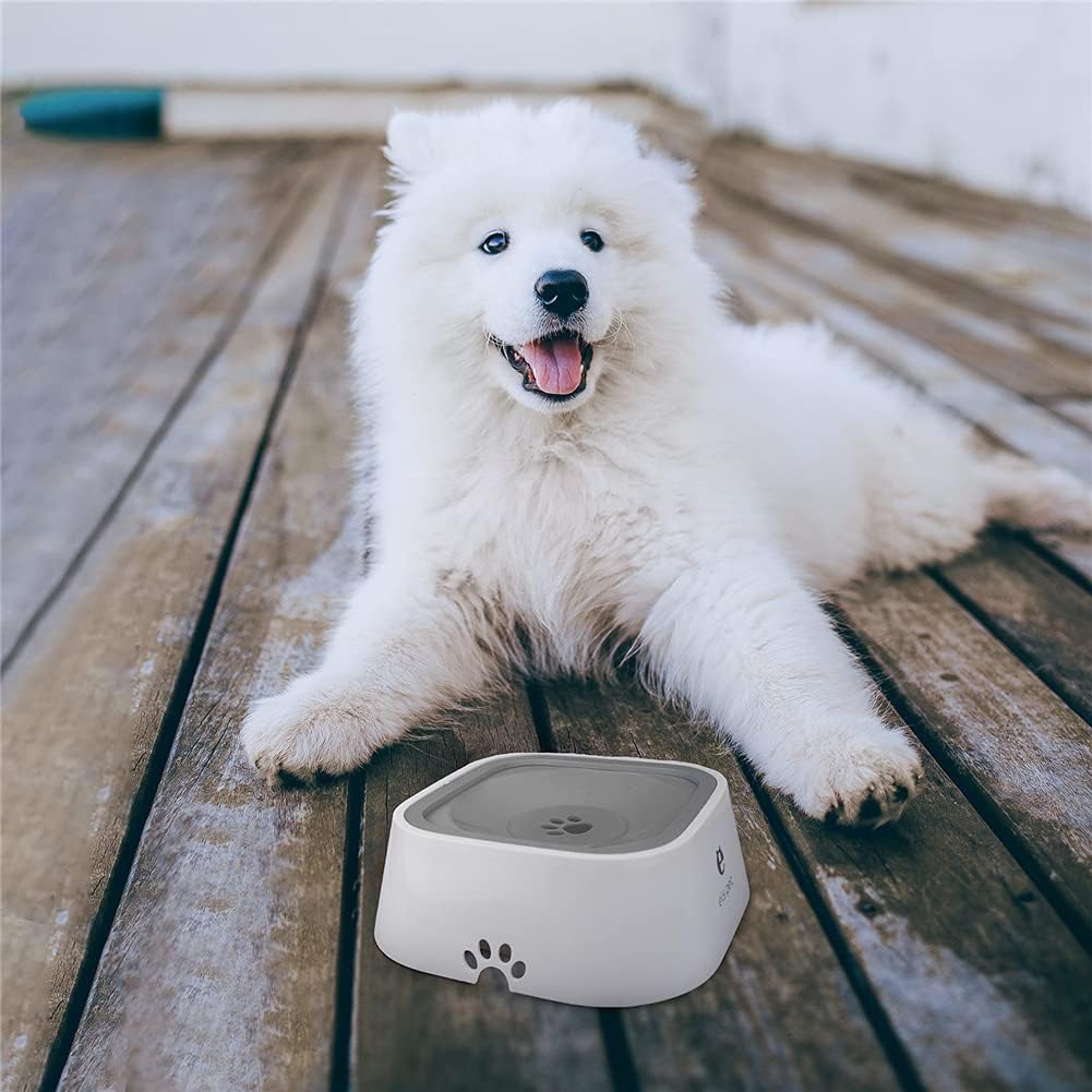 Pet Water Bowl Splash-proof Not Wet Mouth Can Be Car Anti-flip Waterer