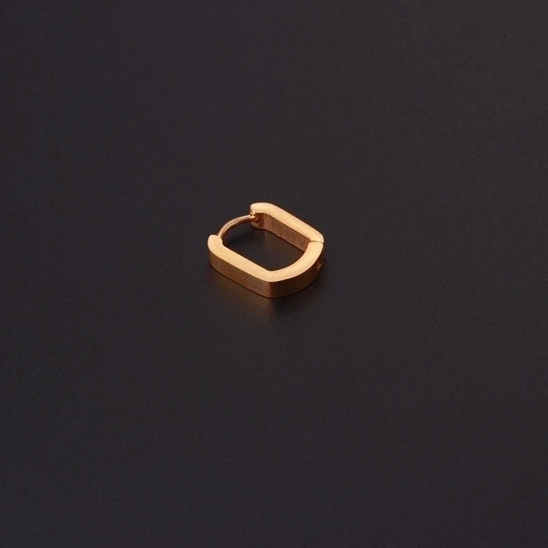 Ear Cartilage Rings & Studs Fashion Geometric 316L Stainless Steel  Plating