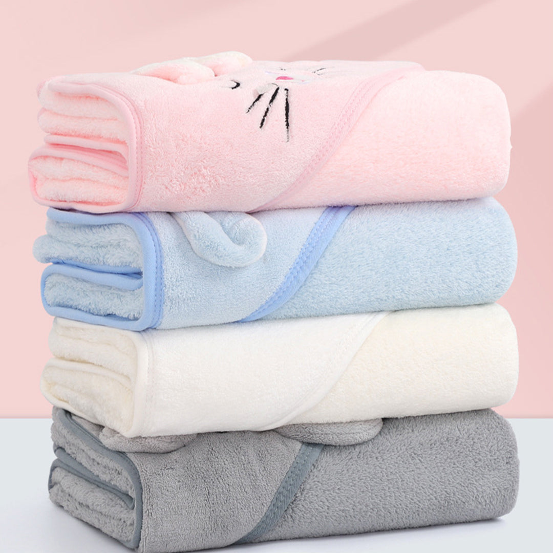 Kids Hooded Bath Soft Towel