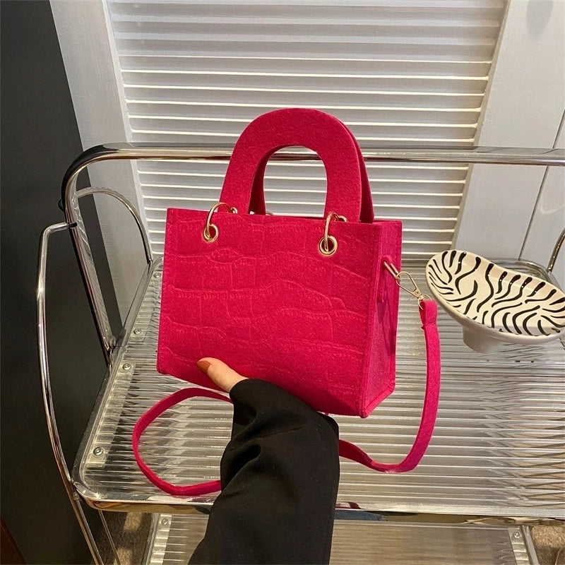 Women's Autumn Canvas Streetwear Handbag