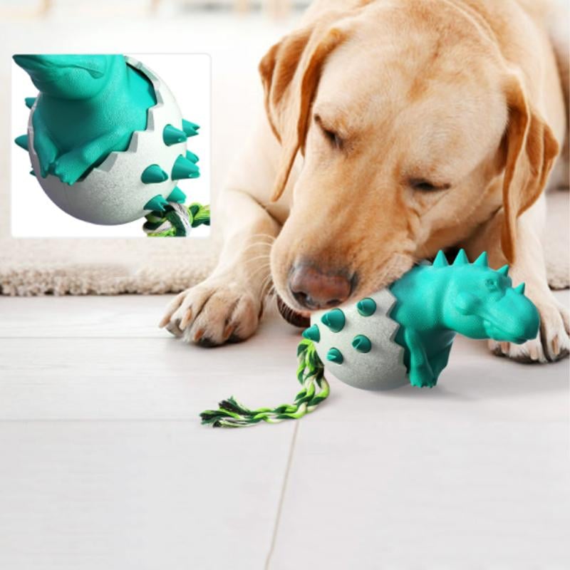 Idearock Dinosaur Eggs Dog Chew Toys