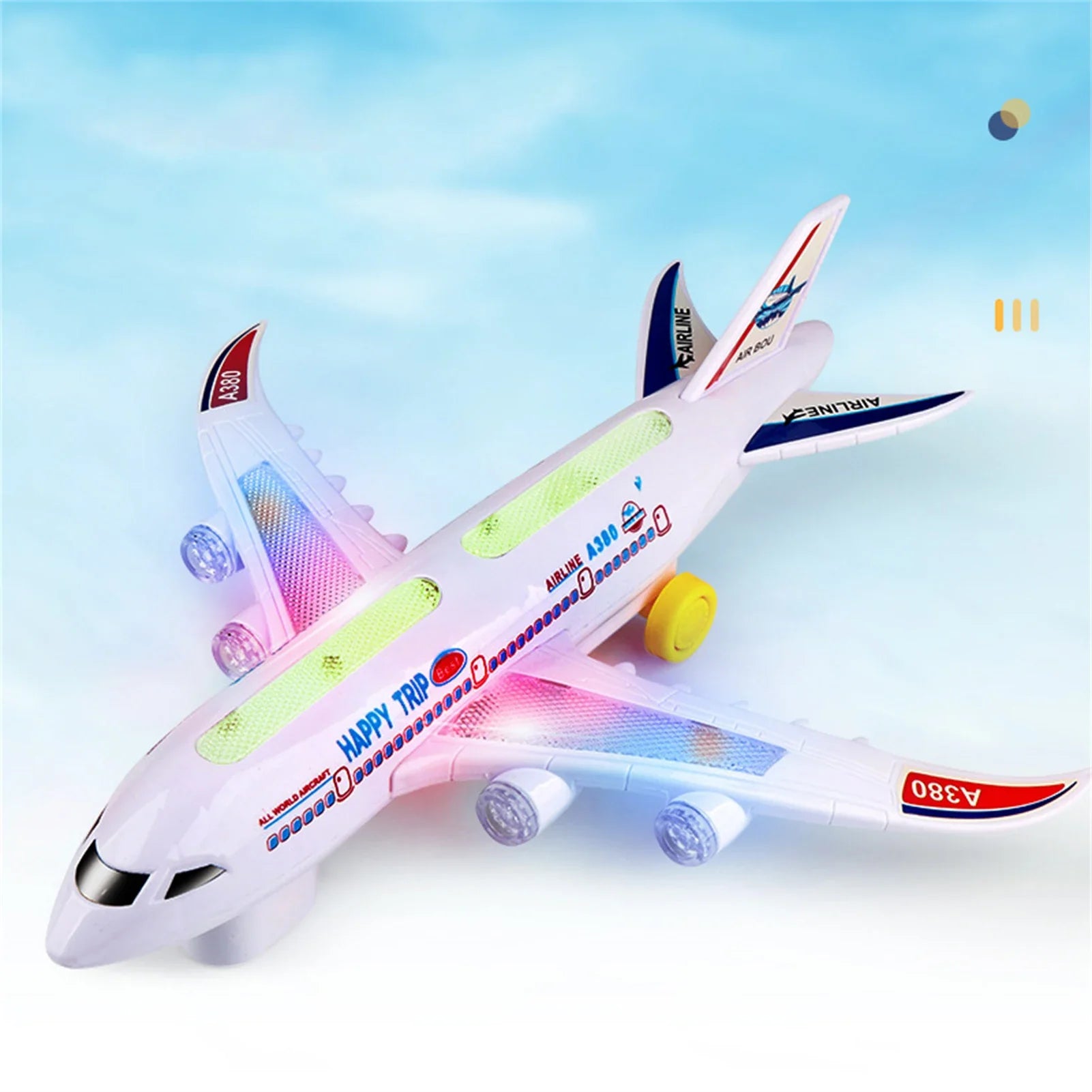 AIRBUS A380 AIRPLANE TOY