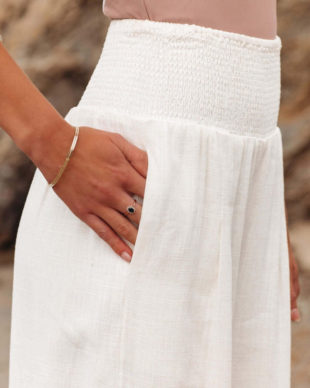 New Arrival - 49%OFF🔥Casual Wide Leg Cotton & Linen Loose Trousers