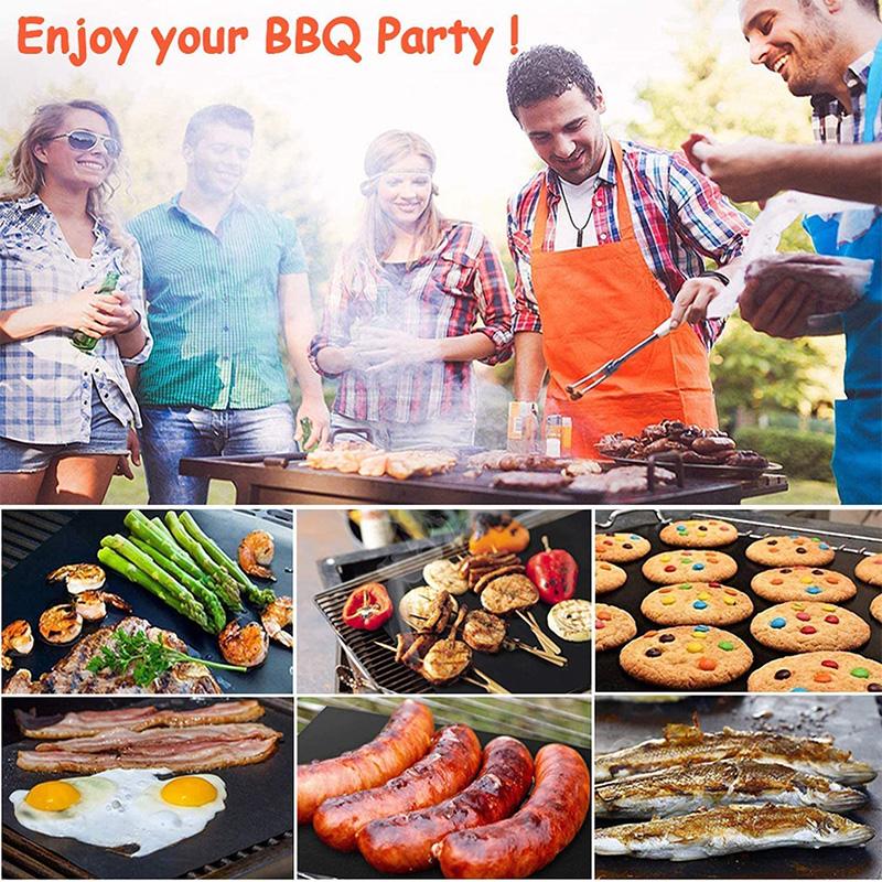 Cuttable Non-Stick BBQ Grill Mats