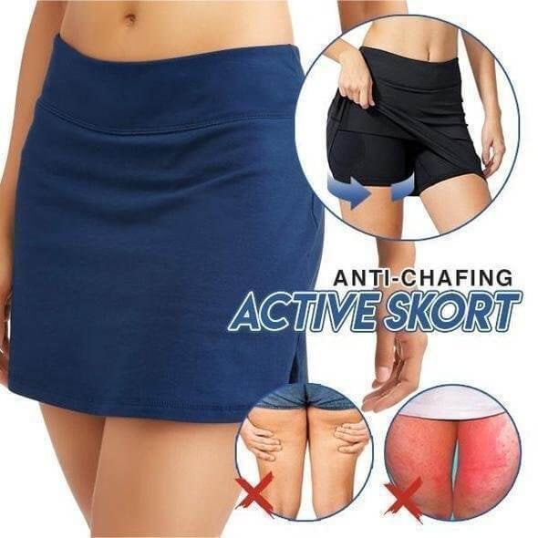 Jupe-short active anti-frottements - Super douce et confortable