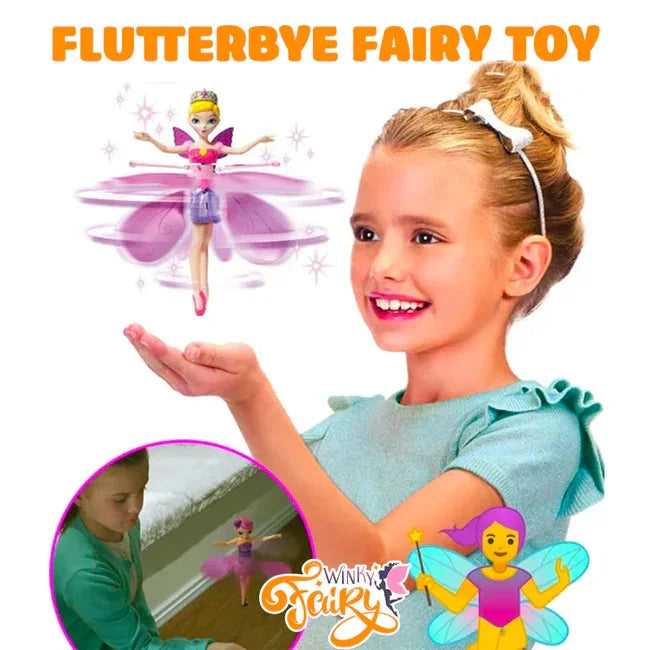 Imported Magic Flying Fairy Princess Doll Gesture Sensing For Kids with Usb Rechargeable Mini Flying Toy