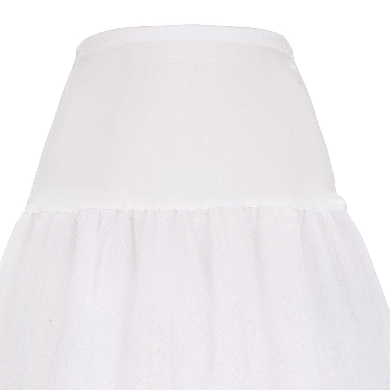 1950s Petticoat Underskirt Vintage Hoop Skirt for A-line Dress
