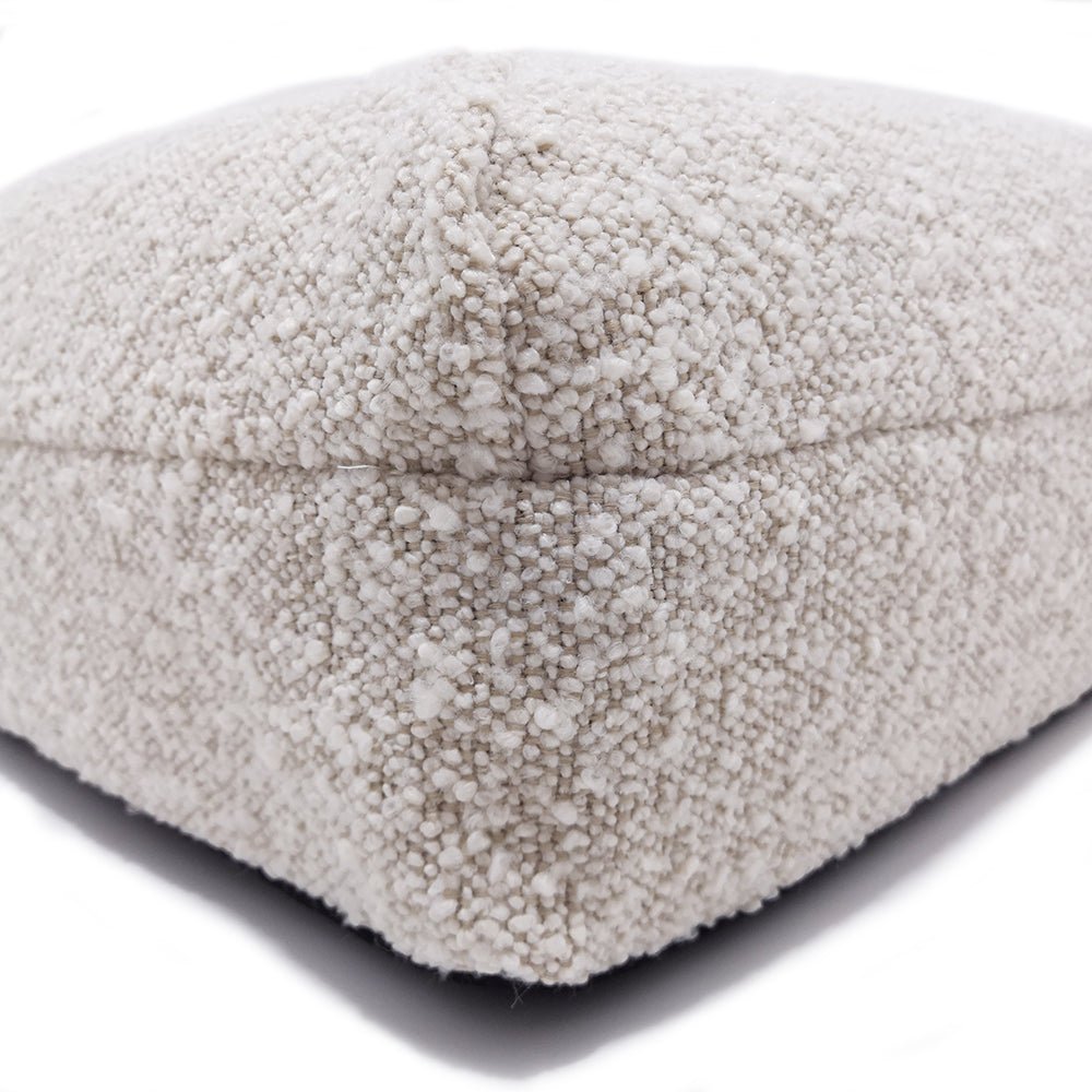 Memory Foam Dog Bed in Bouclé
