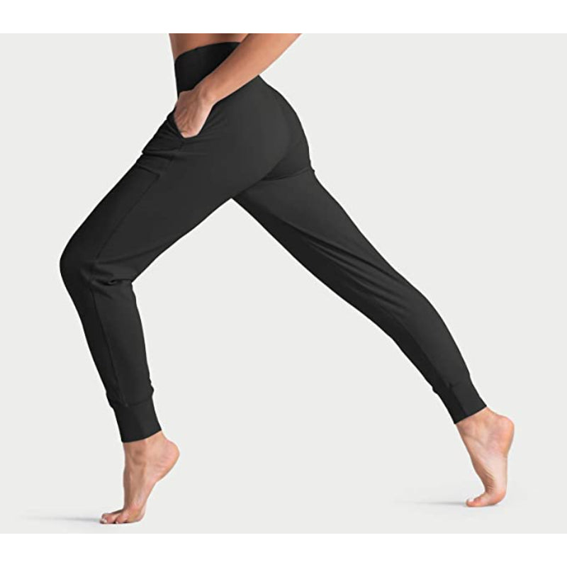 Joggers For Women High Waist Active Sweatpants Lightweight Tapered Lounge Yoga Athletic Pants With Pockets
