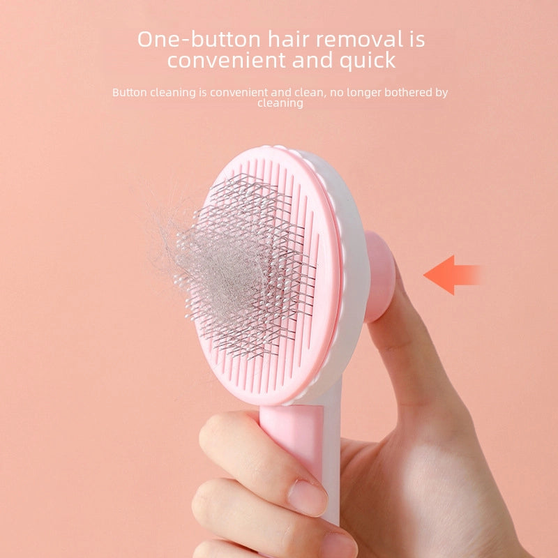 Pet Garden Dog Grooming Tools - Dog Hair Removal Brush For Cleaning Beautifying Dogs
