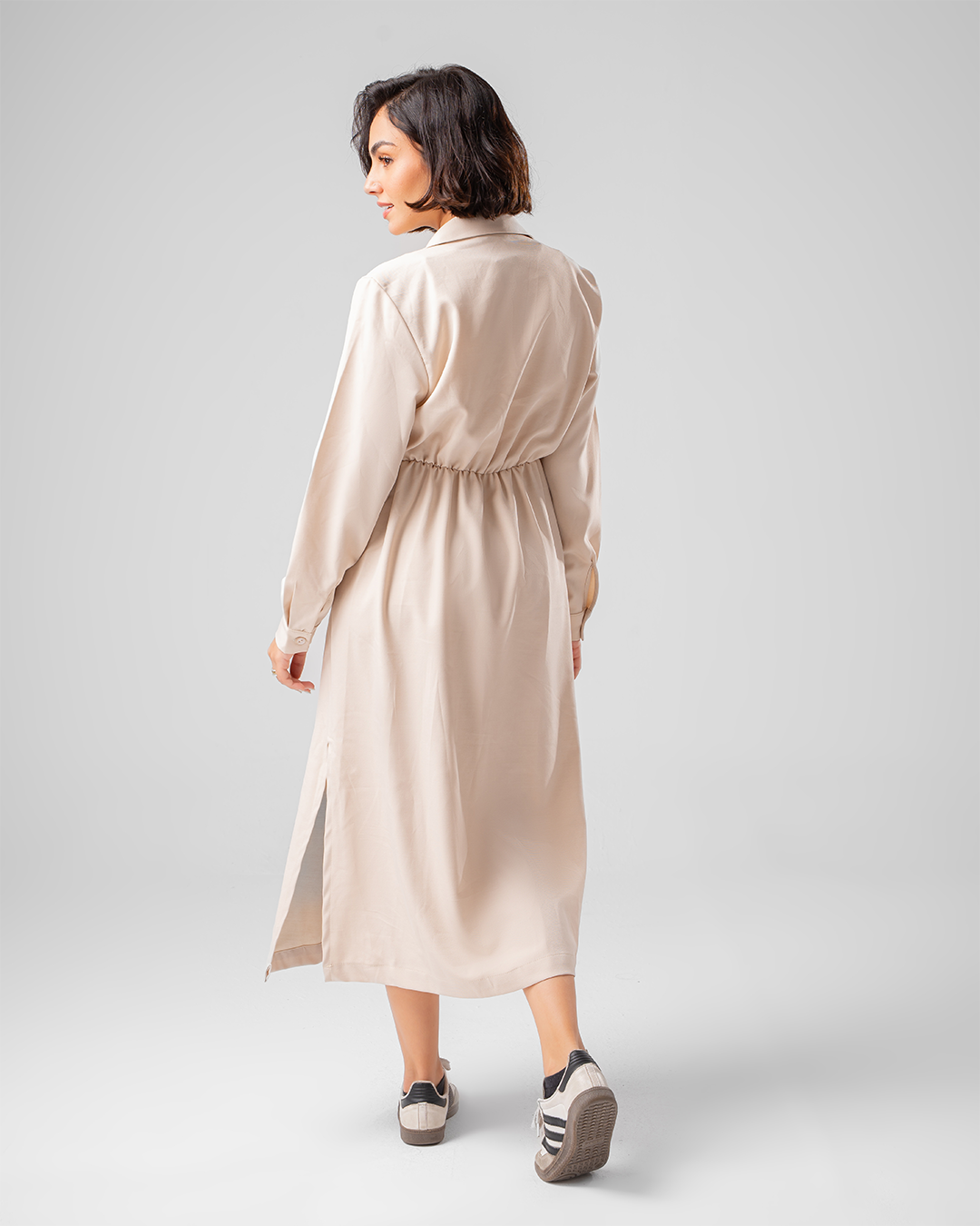 Long Sleeves Dress-Women