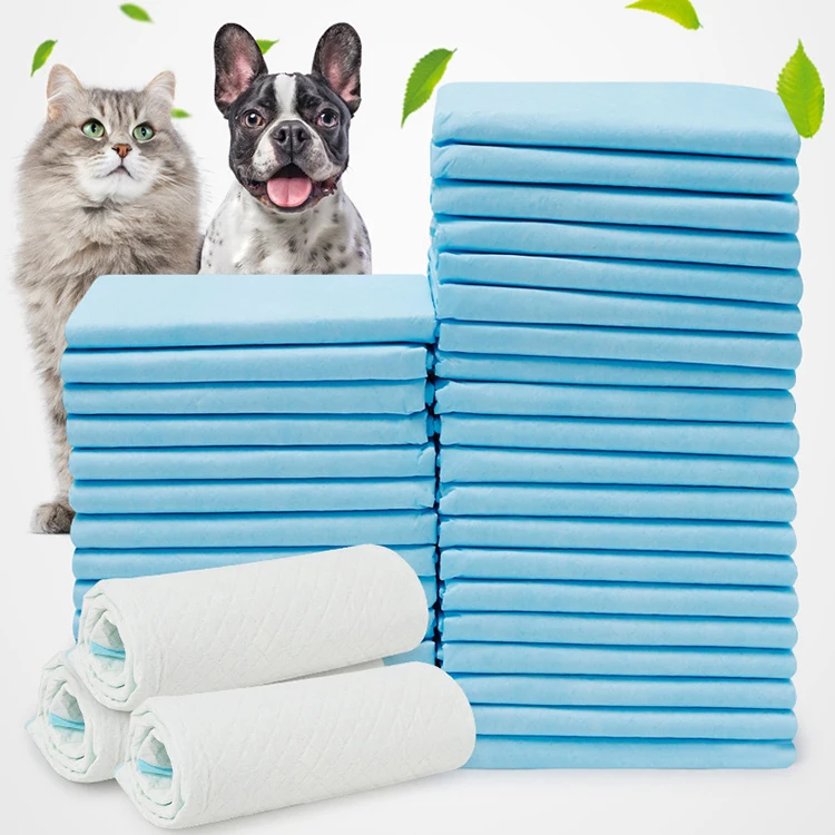 Various types of low price non-wowen fabric pet supplies urine pad for cat dogs training pet disposable pee urine pads