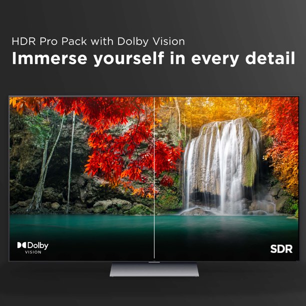 TCL 65 Class 6-Series 8K Mini-LED UHD QLED Dolby Vision HDR Smart Roku TV