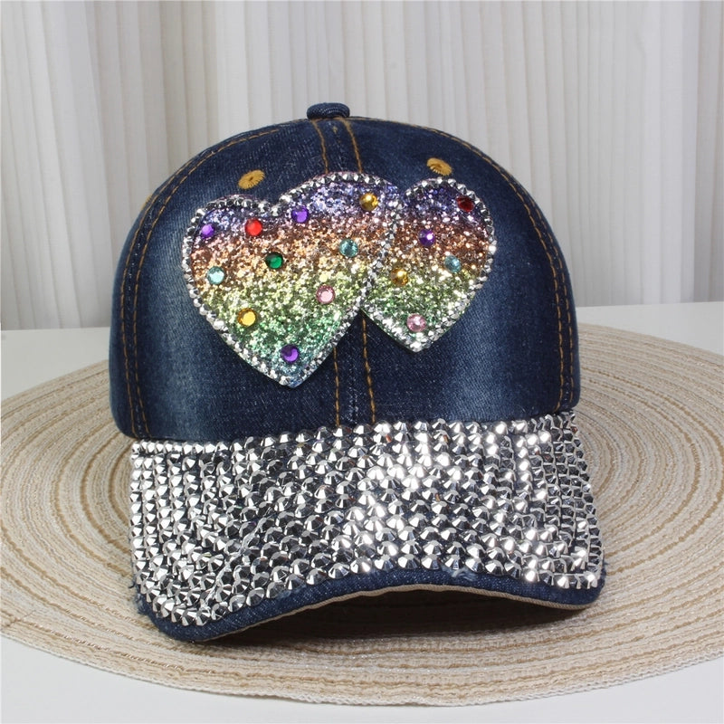 Unisex Streetwear Letter Usa Flower Curved Eaves Baseball Cap