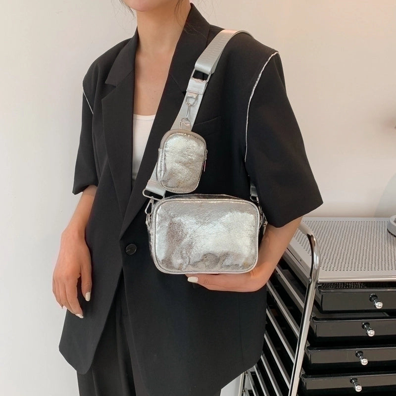 Women's Small All Seasons Pu Leather Streetwear Shoulder Bag Underarm Bag