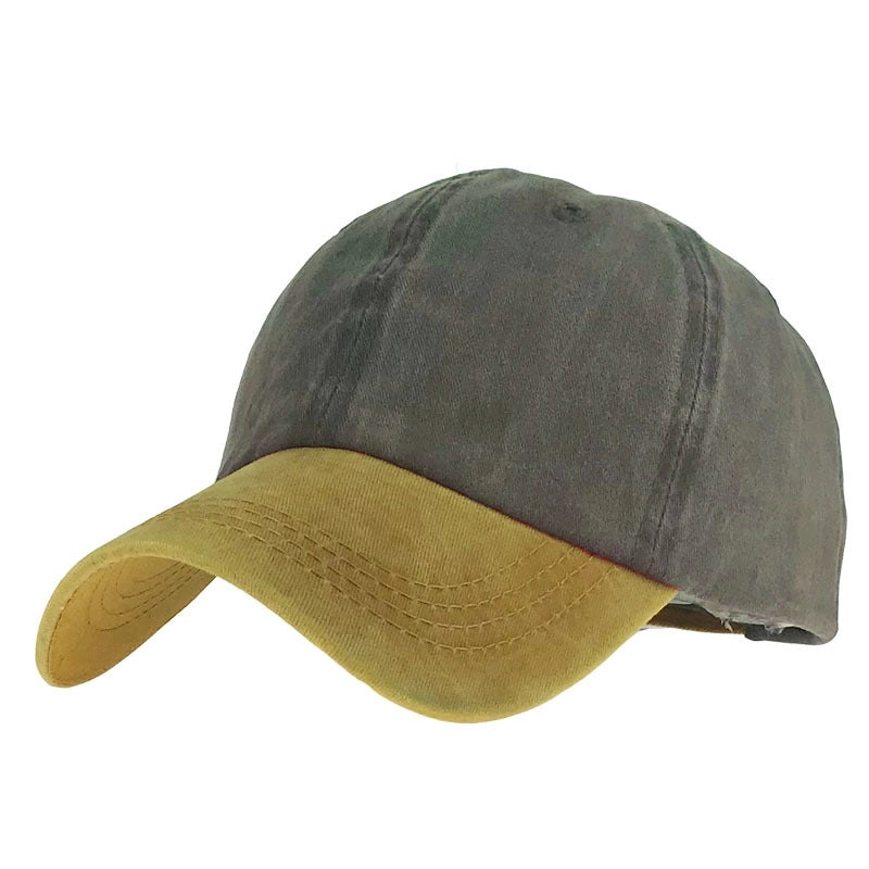 Summer And Autumn Outdoor Peaked Cap Female Couple Distressed Washed Baseball Cap Men's And Women's Pure Cotton Light Board Sun Hat