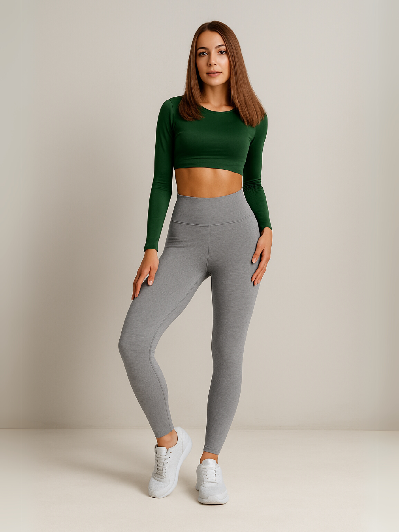 Long Sleeve Crop Pant
