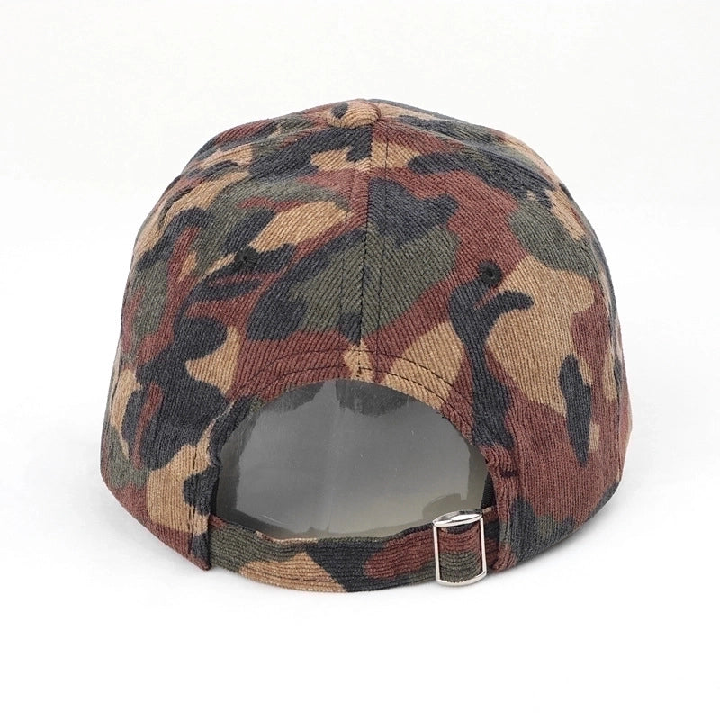 Men's Basic Camouflage Printing Curved Eaves Baseball Cap