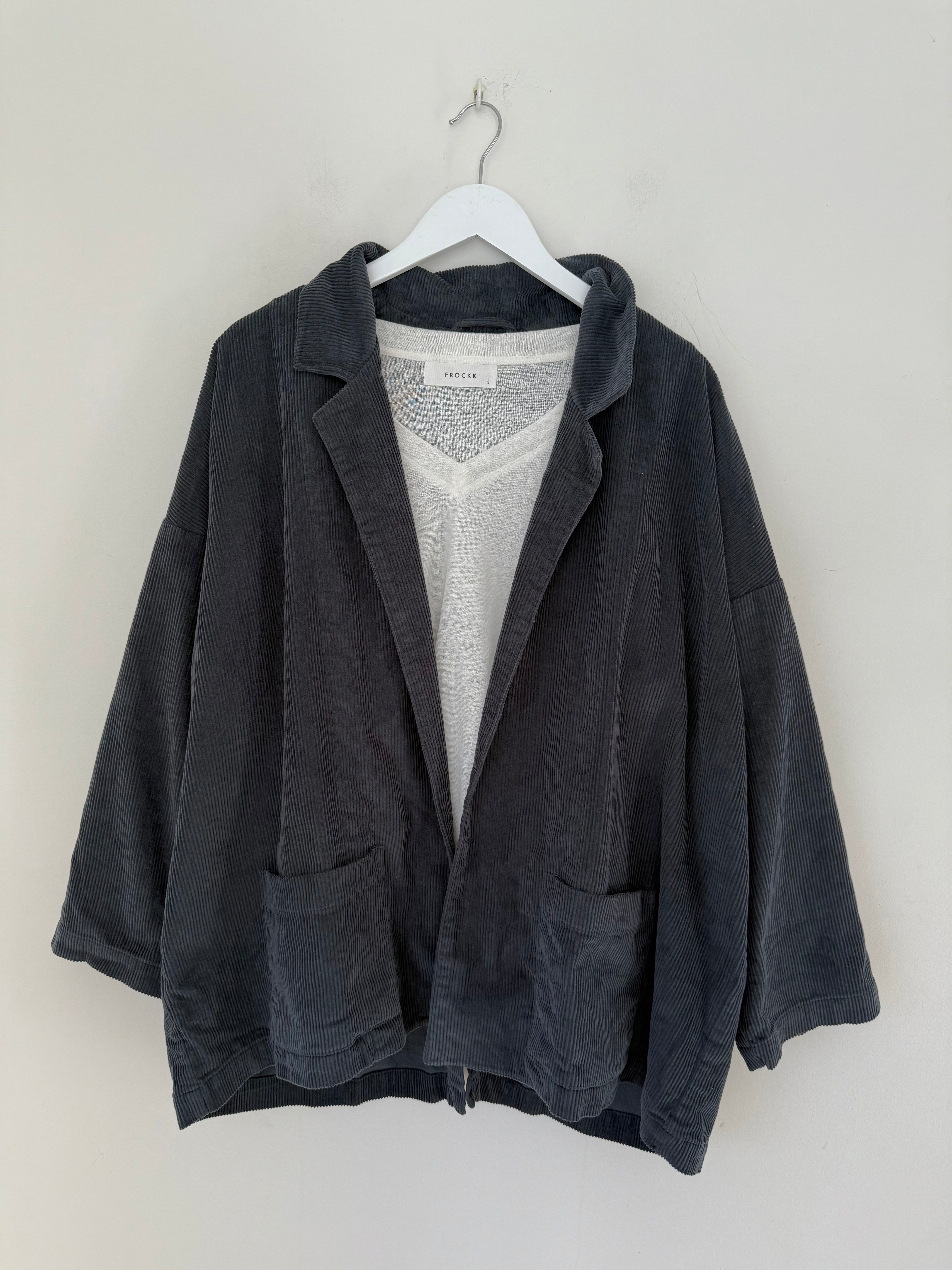 albert blazer - charcoal cord