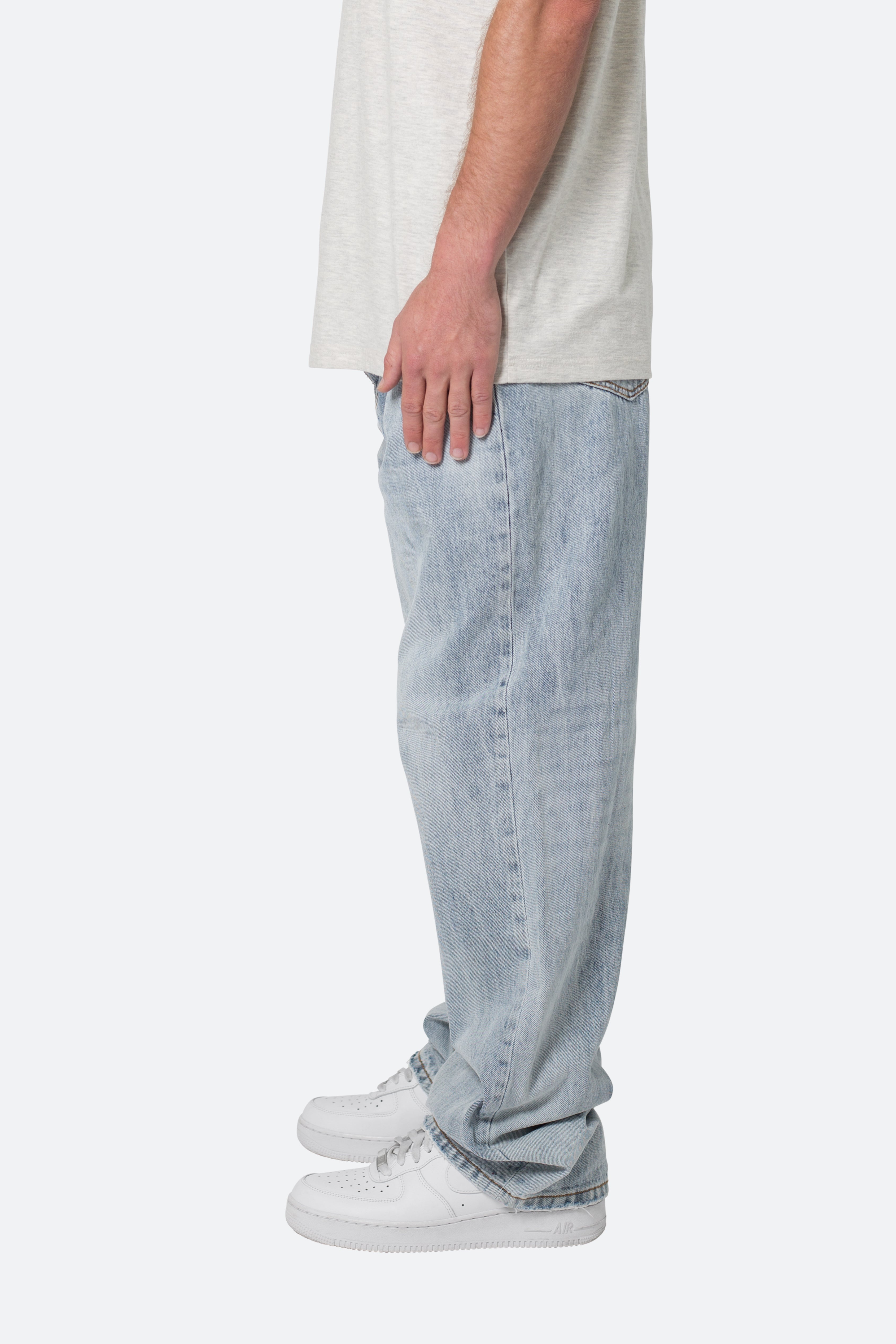 Ultra Baggy Denim - Light Blue