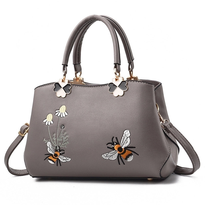 Women's Medium All Seasons Pu Leather Basic Handbag