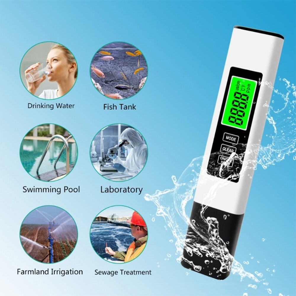 3 In 1 Digital TDS EC PPM Meter