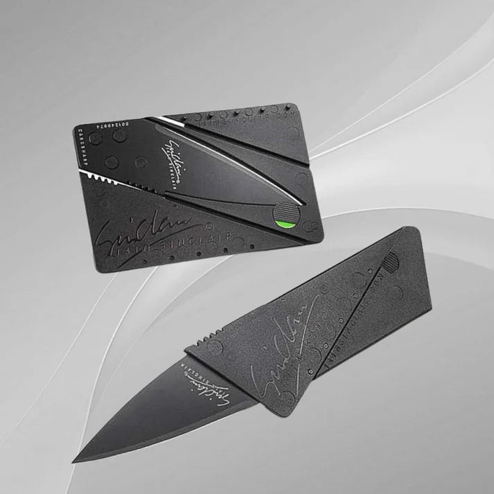 Credit Card Knife 鈥?Sleek. Compact. and Ready for Any Adventure!