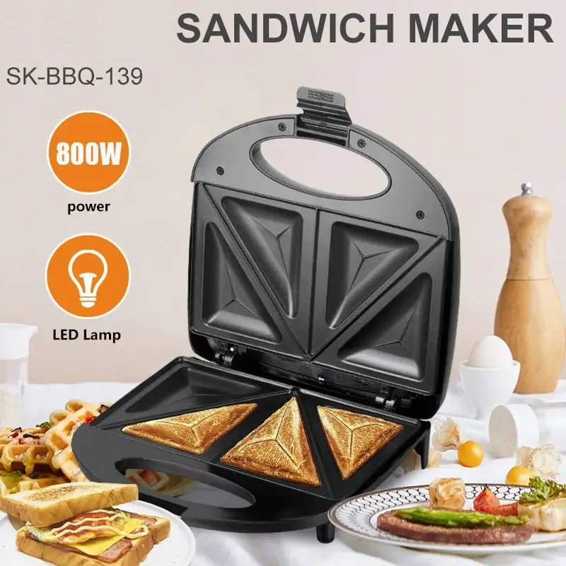 SOKANY SANDWICH MAKER - SK-BBQ-139