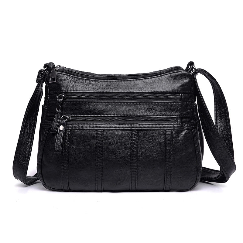 Women's Small All Seasons Pu Leather Streetwear Shoulder Bag