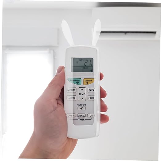 Dust cover for air conditioning TV remote control