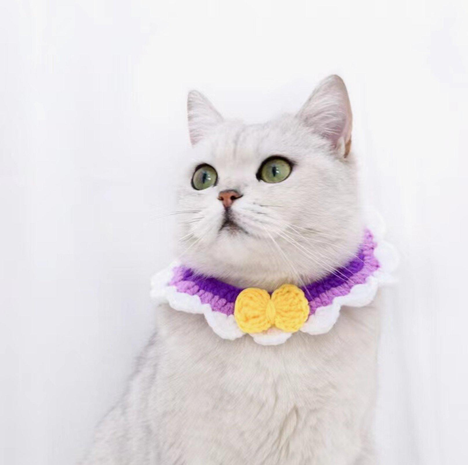 Pet Knitted Woolen Bibs