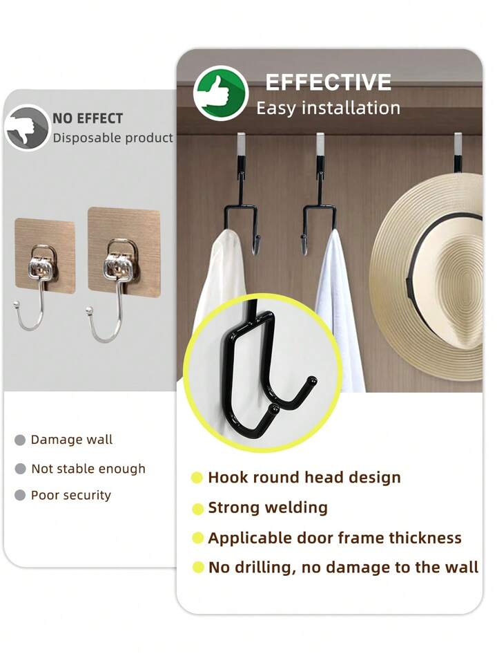 Double Door Hook Hanger (HEAVY DUTY QUALITY)