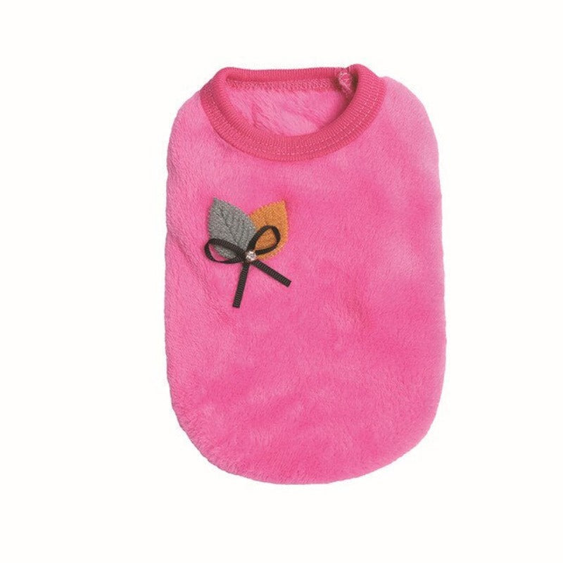 Dog Autumn And Winter Warm Vest Jacket