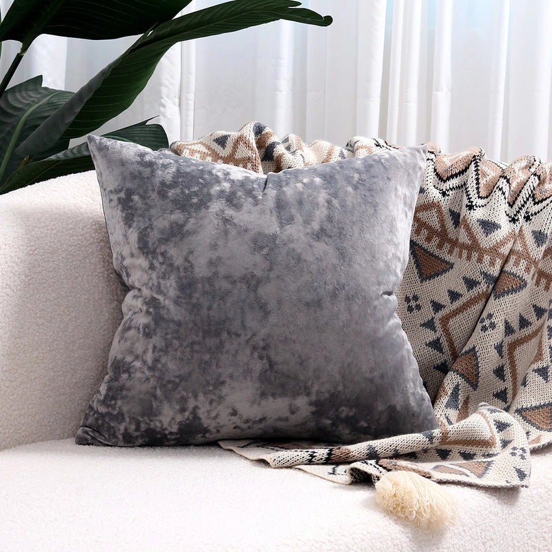 Casual Solid Color Polyester Pillow Cases