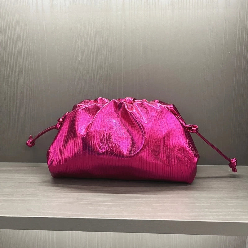 Women's Bag New Golden Cloud Bag Large And Small Size Woven Dumpling Bag Handbag Single Shoulder Crossbody Bag Women's Bag