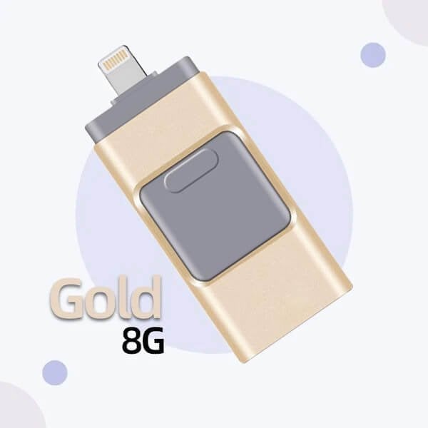 4 In 1 High Speed USB Flash Drive For iPhone. iPad. Android. PC & More Devices