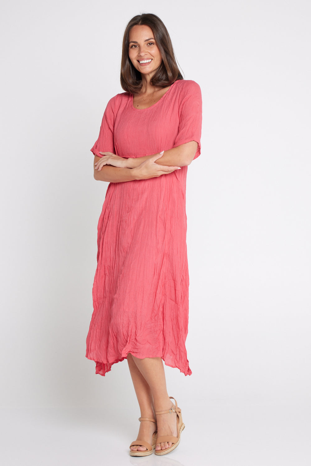 Waterhouse Dress - Coral