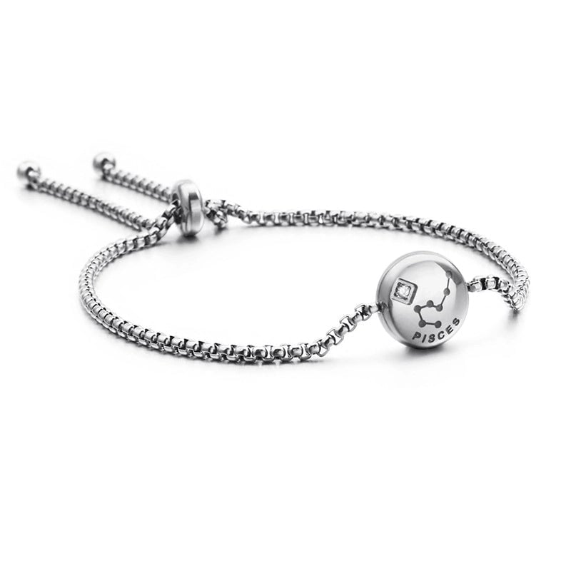 Minimalist Constellation Titanium Steel Rhinestones Bracelets In Bulk