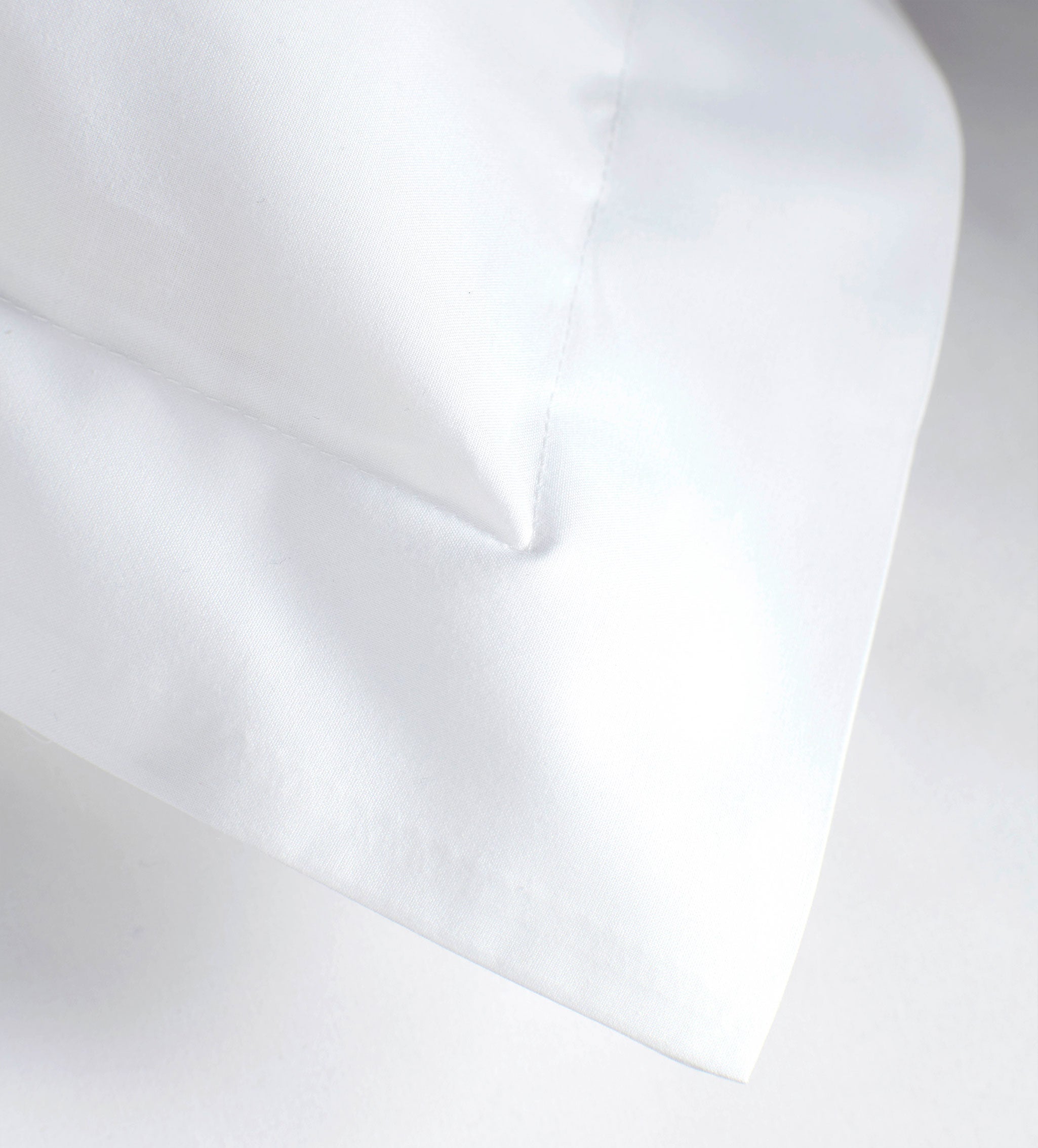 White 100% Cotton 400 Thread Count Oxford Pillowcase