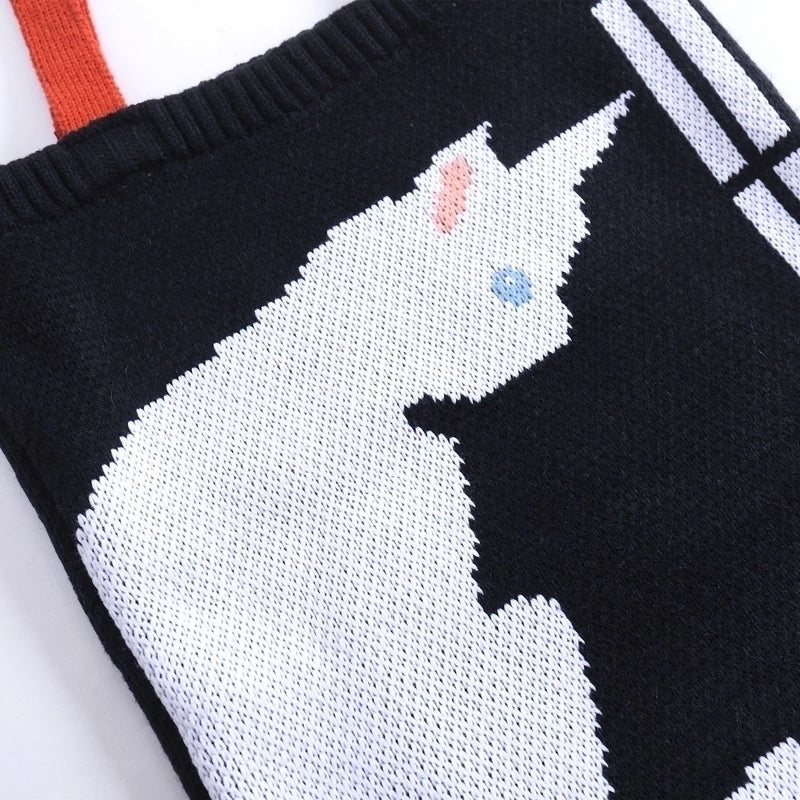 Women's Large Polyester Animal Cute Open Underarm Bag
