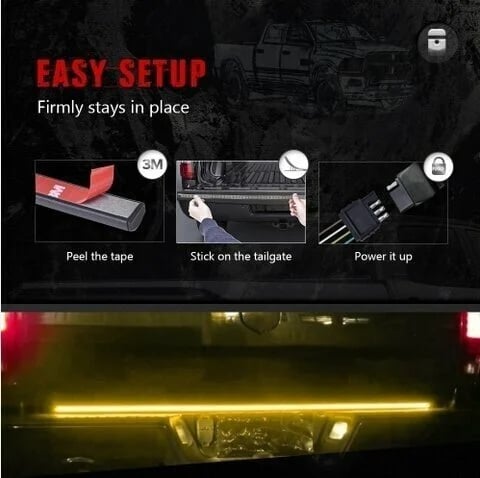 🔥Last day 49% OFF - LED tailgate lights. turn signals and driving and reversing lights