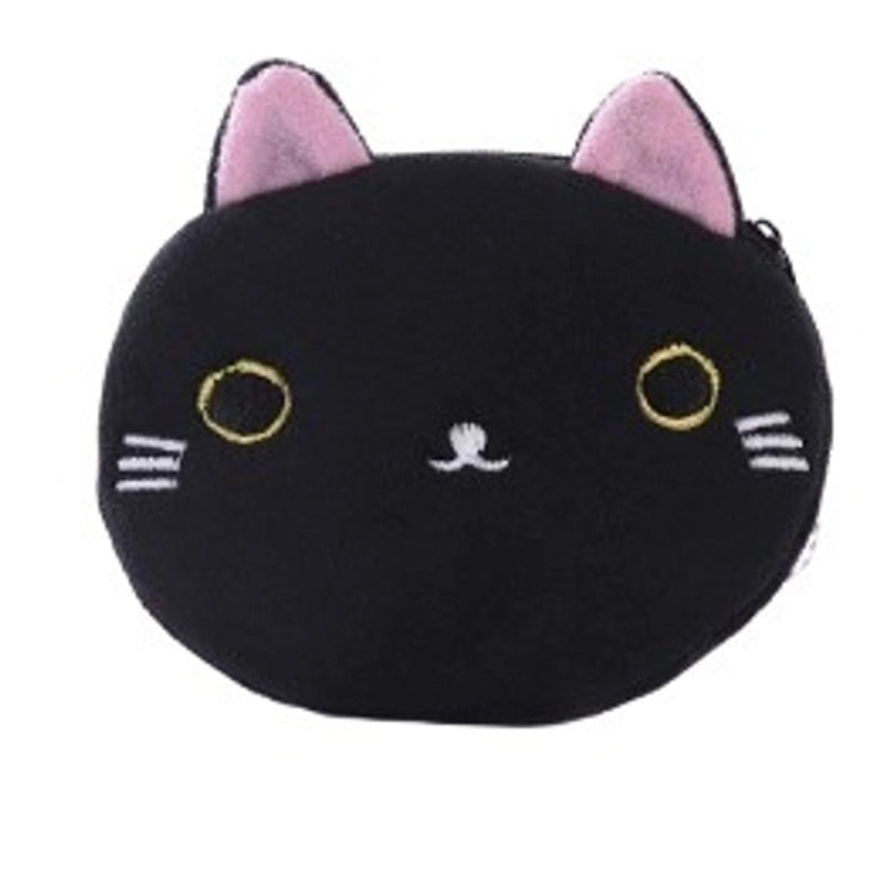 Women's Cat Plush Zipper Coin Purses