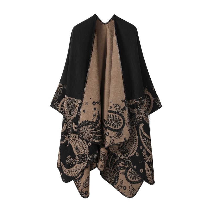Unisex Ethnic Style Geometric Imitation Cashmere Shawl