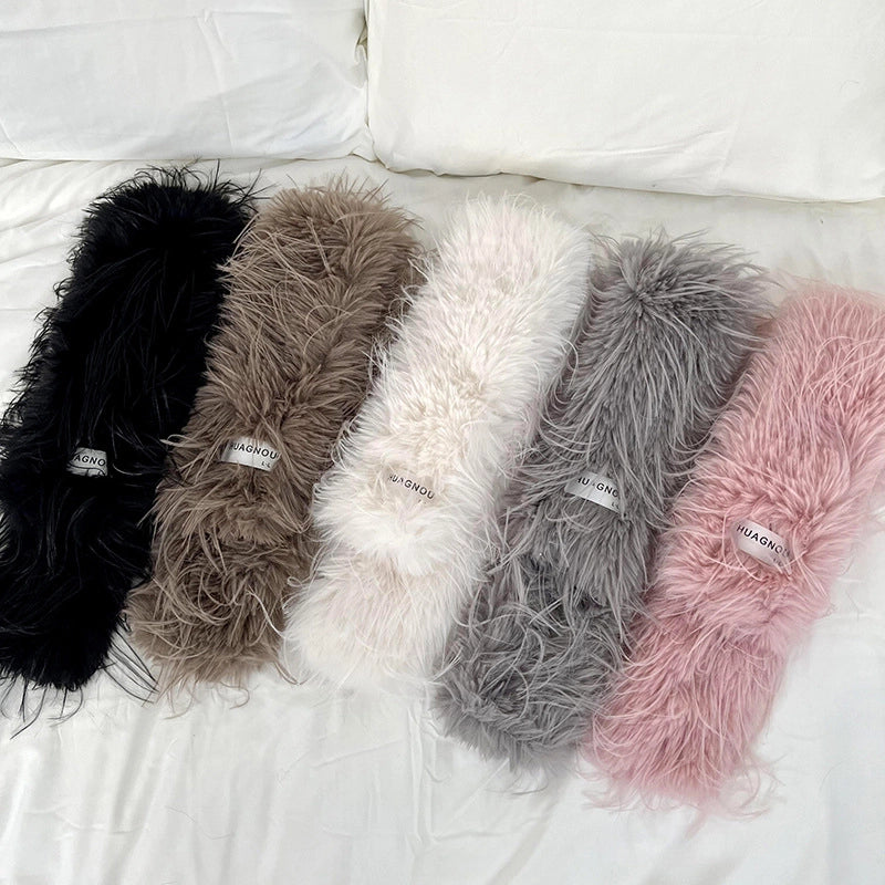 Women's Elegant Basic Solid Color Polyester Scarf