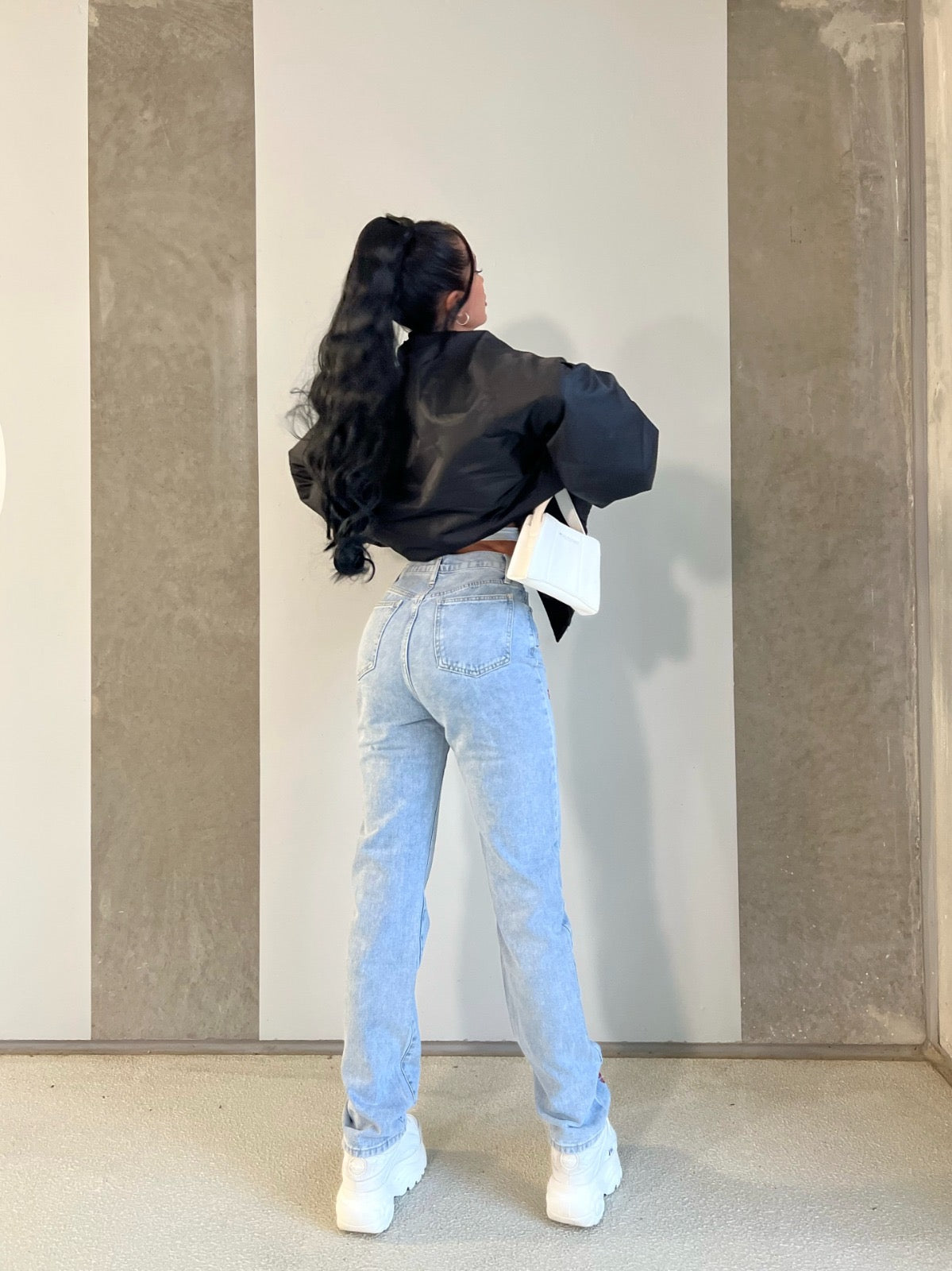 Martine Kisses Straight Leg Jeans