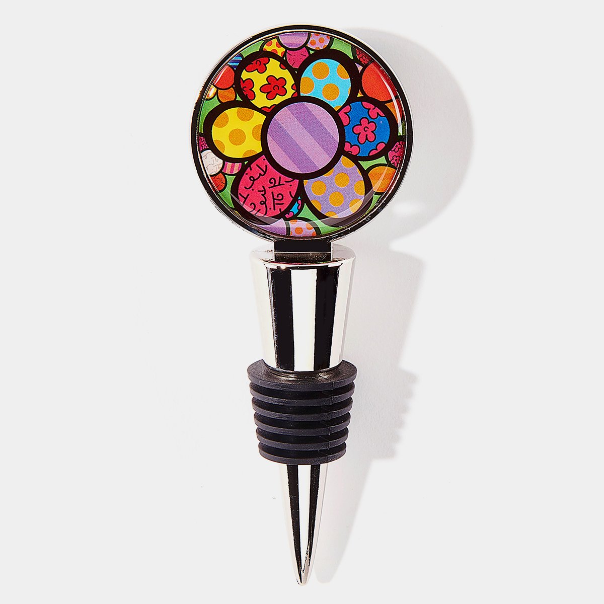 Britto Flower Bottle Topper